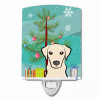 Christmas Tree and Dog Ceramic Night Light - S000213B001695P099049V000