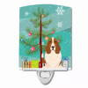 Christmas Tree and Dog Ceramic Night Light - S000213B001695P099683V000