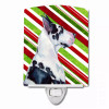 Candy Cane Holiday Christmas Dog Art Ceramic Night Light - S000213B001695P102745V000