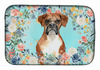 Dog Spreed art Dish Drying Mat - S000213B001695P000353V000