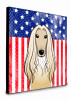 American Flag and Dog Artwork Wall Panel - S000213B001695P014455V025