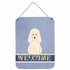 Welcome Sign with Dog Wall or Door Hanging Prints - BB5651DS1216