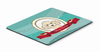 Dog Breed Merry Christmas Mouse Pad, Hot Pad or Trivet - S000213B001695P055863V000