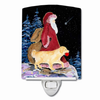 Christmas Dog Ceramic Night Light - S000213B001695P104201V000