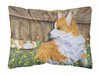 Dog Portrait/Landscape Painting Fabric Decorative Pillow - SS8213PW1216