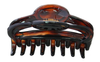 Open Button Hair Claw Tortoise Shell - 844-03