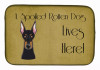 Spoiled Dog Lives Here Dish Drying Mat - S000213B001695P115595V011