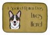 Spoiled Dog Lives Here Dish Drying Mat - S000213B001695P115595V009
