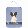 Welcome Sign with Dog Wall or Door Hanging Prints - BB5657DS1216