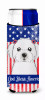 American Flag and Dog Ultra Hugger for slim cans - S000213B001695P061911V000