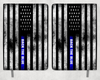 Back The Blue  Printed 8 Inch  A-5 Journal