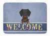 Dog Breed Print Machine Washable Memory Foam Welcome Mat - BB5708RUG