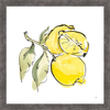 Lemon Still Life II by Chris Paschke, Framed Wall Art