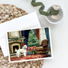 Maltese Cozy Christmas Greeting Cards Pack of 8