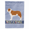 Welcome/Dog Breed Flag Canvas - BB5580CHF