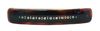 Tortoise Shell Barrette With 12 Stones - 807-10
