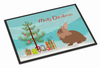 Rabbit Art Christmas Indoor or Outdoor Mat - BB9327MAT