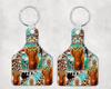 Highland Cows|Eartag Keychain