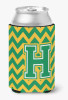 Monogram Letter Chevron Can or Bottle Hugger - CJ1059-HCC