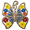 Painted Blue Butterfly