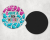 Just A Little Moody Neoprene Car Coaster Set
