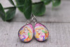 Rapunzel Glass French Lever Earrings