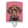 Hearts Love and Valentine's Day Dog Art Ceramic Night Light - S000213B001695P103321V000
