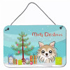 Christmas Tree and Dog Art Wall or Door Hanging Prints - S000213B001695P058004V000