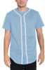 Classic Baseball Jersey - STS0171-SKYWHITE-S
