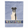 Welcome/Dog Breed Flag Canvas - BB5679CHF