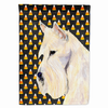 Candy Corn Halloween Dog Portrait Flag Garden Size - SS4323GF