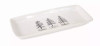 Tree Platter (Set of 2) 13"L x 5.5"H Stoneware