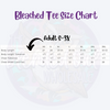 Happy Go Lucky Bleached Graphic Tee - TheBlendedOwl000647