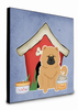Dog House Collection Design with Dog Wall or Door Hanging Prints - BB2898UP88