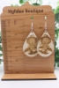 Freddy Wood *Engraved* Dangle Earrings