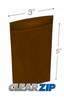 AmberClearzip Lock Top Zip Bags