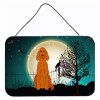 Halloween Scary Design with Dog Wall or Door Hanging Prints - S000213B001695P070153V000