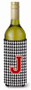 Monogram Letter Wine Bottle Hugger - CJ1021-JLITERK