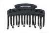 Patent Hair Claw Assorted Teeth Black - 9720-04