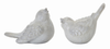Bird (Set of 4) 6.5"H, 7"H Terra Cotta