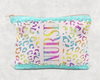 Leopard Print Nurse  Printed Canvas Zipper Bag