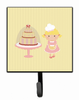 Cake Baker Blonde Yellow Bake/Baker Design Leash or Key Holder