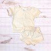 Terry Cloth Short Outfit (Natural)