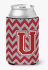 Monogram Letter Chevron Can or Bottle Hugger - CJ1049-UCC