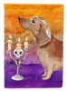 Halloween Dog Art Flag Canvas - S000213B001695P001558V004