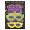 Mardi Gras Mask Flag Garden