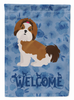 Dog Welcome Flag Garden Size - S000213B001695P005036V000