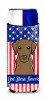 American Flag and Dog Ultra Hugger for slim cans - S000213B001695P061935V000
