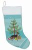 Christmas Tree and Dog on Christmas Stocking - S000213B001695P002196V024