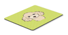 Checkerboard Design with Dog Mouse Pad, Hot Pad or Trivet - S000213B001695P044325V000